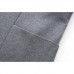 Mens Cotton Slim Fit One Button Stand Collar Solid Color Stylish Blazers Jacket