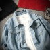 Mens Denim Coats Spring Autumn Casual Turn Down Collar Jacket