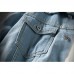 Mens Denim Coats Spring Autumn Casual Turn Down Collar Jacket