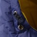Winter Thick Warm Hooded Padded Cotton Contrast Color Zipper Jackets for Men