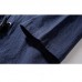 INCERUN Mens Loose Cotton Vintage Horn Buckle Three Quarter Sleeve Coats Tops