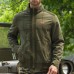 Mens Military Style Casual Cotton Cargo Jacket