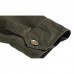 Mens Military Style Casual Cotton Cargo Jacket