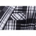 Mens Plaid Fashionable Suit Jacket Blazers