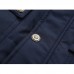 Mens Outdoor Water Repellent Thick Fleece Multi Function Pockets Solid Color Vest