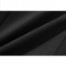 Mens Mid Long Asymmetric Placket Slim Fit Stylish Stand Collar Woolen Jackets