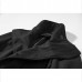Mens Mid Long Asymmetric Placket Slim Fit Stylish Stand Collar Woolen Jackets