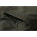 Mens Outdoor Cotton Stand Color Autumn Casual Epaulet Cargo Jacket