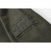 Mens Outdoor Cotton Stand Color Autumn Casual Epaulet Cargo Jacket
