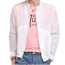 Spring Summer Ultra Thin Outdoor Sunscreen Jacket Fashion Casual Skin Coats for Men