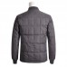 Mens Business Thick Warm Stand Collar Rib Cuff Long Sleeve Casual Coats