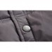 Mens Business Thick Warm Stand Collar Rib Cuff Long Sleeve Casual Coats