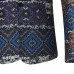 Mens Ethnic Style Printing Suit Jacket Blazers