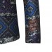 Mens Ethnic Style Printing Suit Jacket Blazers