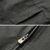 Mens Casual Business Spring Autumn Stand Collar Cotton Jacket