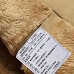 Winter Mens Mid Long Cotton Stylish Jacket Plus Velvet Thick Solid Color Single Breasted Coat