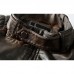 Mens Vintage Faux Leather Motorcycle Jacket Thick Warm PU Biker Jacket