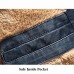 Mens Winter Velvet Plus Thick Warm Stylish Motor Yellow Faux Washed Leather Jackets