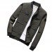 Mens Fall Casual Fashion Slim Varsity Jacket