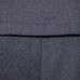Large Lapel Design Fashion Long Style Men's Trench Coat Pure Color Long Sleeve Casual Jacket