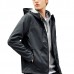 Soft Shell Waterproof Windproof Fleece Liner Hooded Casual Sports Outdoor Jacket for Men