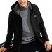 Soft Shell Waterproof Windproof Fleece Liner Hooded Casual Sports Outdoor Jacket for Men