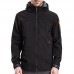 Men's Fleece Thick Sports Windproof Waterproof Coat Hooded Warm Outdoor Jacket