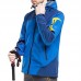 Men's Fleece Thick Sports Windproof Waterproof Coat Hooded Warm Outdoor Jacket