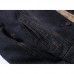 Mens Winter Fleece Liner Thick Warm Denim Jacket