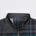 Mens Stand Collar Splicing Business Casual Jacket