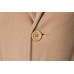 Mens Winter Khaki Mid Long Woolen Overcoat Trench Coat