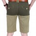 Mens Cotton Splicing Color Blocking Thin Loose Essential Casual Knee-Length Shorts Mens Cotton Splicing Color Blocking Thin Loose Essential Casual Knee-Length Shorts