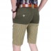 Mens Cotton Splicing Color Blocking Thin Loose Essential Casual Knee-Length Shorts Mens Cotton Splicing Color Blocking Thin Loose Essential Casual Knee-Length Shorts