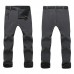 Mens Thick Warm Pants Outdoor Climbing Hiking Waterproof Quick Drying Trousers