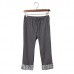 Men's Casual Porcelain Flounced Leg Opening Cropped Pants Chinese Style Cotton Linen Slacks Pants Men's Casual Porcelain Flounced Leg Opening Cropped Pants Chinese Style Cotton Linen Slacks Pants