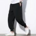 Chinese Style Closing Mouth Loose Pants Autumn Summer Men's Casual Ankle-Length Bloomers