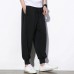 Chinese Style Closing Mouth Loose Pants Autumn Summer Men's Casual Ankle-Length Bloomers