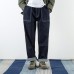 Men Straight-leg Dual Pockets High Waisted Pants