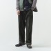 Men Straight-leg Dual Pockets High Waisted Pants