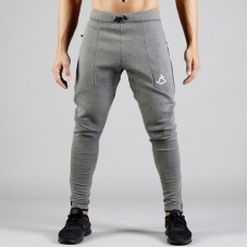 Mens Fleece Warm Sport Running Training Drawstring Slim Fit Elastic Casual Pants