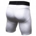 Mens 3D Printed Elastic Fast Dry Fitness Training Tights Sport Shorts