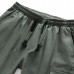 Men's Multi Pockets Solid Color Drawstring Shorts Pants Leisure Cotton Knee-Length Cargo Shorts Men's Multi Pockets Solid Color Drawstring Shorts Pants Leisure Cotton Knee-Length Cargo Shorts