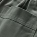 Men's Multi Pockets Solid Color Drawstring Shorts Pants Leisure Cotton Knee-Length Cargo Shorts Men's Multi Pockets Solid Color Drawstring Shorts Pants Leisure Cotton Knee-Length Cargo Shorts