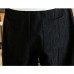 Mens Thick Winter Linen Chinese Style Loose Casual Mid Rise Pants