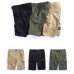 Men's Casual Comfort Cotton Slim Shorts Pants Personality Multi Pocket Solid Color Shorts Men's Casual Comfort Cotton Slim Shorts Pants Personality Multi Pocket Solid Color Shorts
