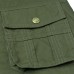 Mens Plus Size Summer Cotton Casual Outdooors Bermudas Multi Pocket Military Cargo Shorts