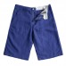 Men's Breathable Linen Cotton Shorts Summer Knee-Length Solid Color Casual Pants