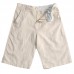 Men's Breathable Linen Cotton Shorts Summer Knee-Length Solid Color Casual Pants