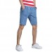 Mens Mid Rise Straight Legs Denim Shorts Big Pockets Summer Thin Jeans Mens Mid Rise Straight Legs Denim Shorts Big Pockets Summer Thin Jeans