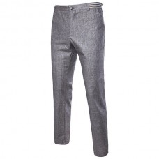 Summer Men's Breathable Thin Cotton Linen Pants Casual Solid Color Loose Pants